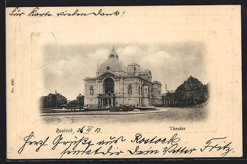 Rostock ansichtskarte - rostock,,