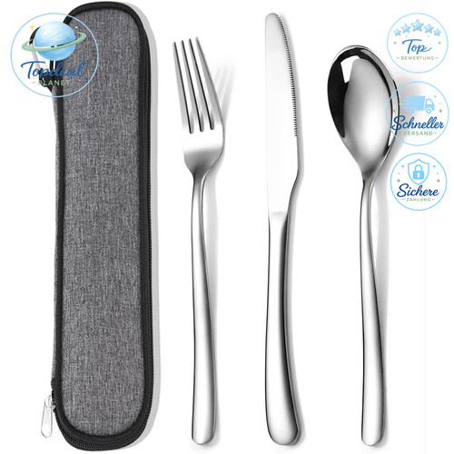 Besteck set teilig edelstahl - besteck, 3-teilig