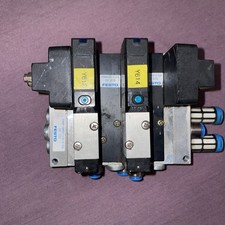 FESTO Ventilinsel VIMP1-MINI-1/8-PNP Satz TN 18981 3x Magnetventil MYH/PRMYB 24V