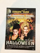 Europa-Park Europa Park Flyer Halloween 2014 Spook Me!