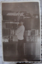 Foto 1972 girl mächen woman anbauwand wohnung vintage I13