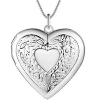 Medaillon Herz zum öffnen