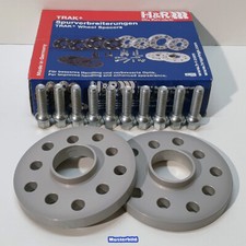 H&R Spurverbreiterung DR-ABE 20=2x10mm für Audi A4 A5 A6 A7 nur VA! mit Bolzen