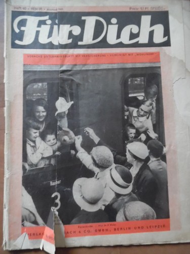 Für dich 1934 35 vobachs - 40,