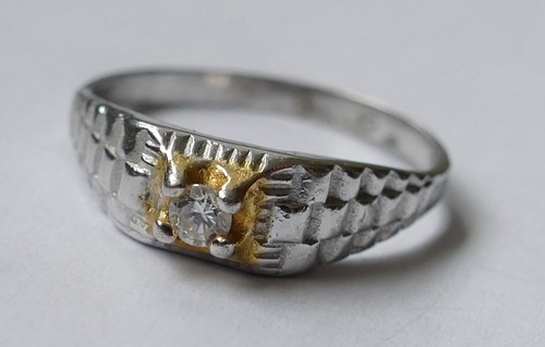 Ring weißer stein - ring,