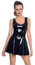 Kurzes kleid aus - kleid, lack