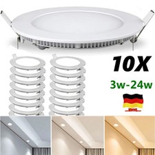 10 x LED Panel Einbaustrahler