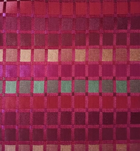 Meterware rot orange grün
