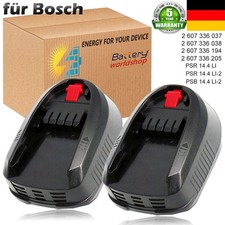Für Bosch 14.4V Akku 2607336038 2607336037, PSR 14,4 LI-2 PSB 14,4 LI Ersatzakku
