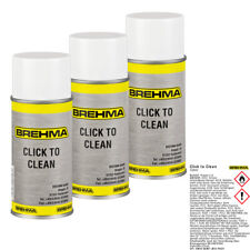 3x Klimaanlagenreiniger BREHMA Click to Clean 150ml Klima Reiniger