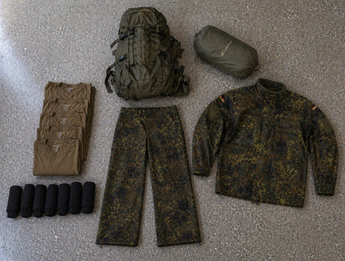 Flecktarn feldanzug hose - hose, &