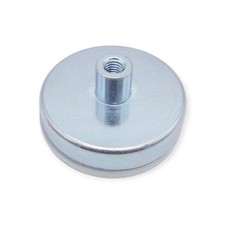 2 Stück Hoffmann Group Flachgreifmagnet ⌀ 50 mm