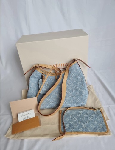 Louis vuitton carryall denim - louis,