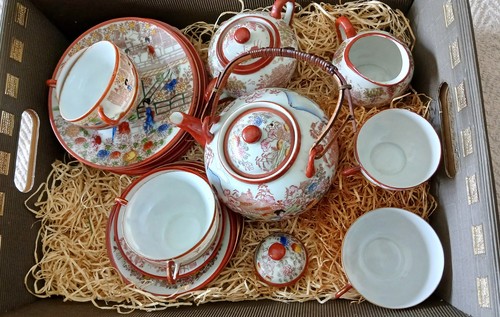 Chinesisches teeservice aus - chinesisches,