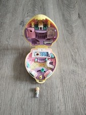 Polly Pocket Beauty Salon Herz Bluebird 1995