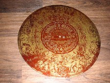 Krönungs Marsch Blechplatte 30cm Symphonion Rococo 25C music box 11 3/4" disc