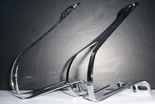 Pedalhaken Stahl verchromt (1