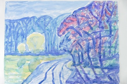 Wilhelm klußmann aquarell - wilhelm,