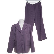 Mia Linea, Anzug, Größe: 48, Lila, Nadelstreifen #ywQ