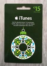 iTunes Karte 15 Euro Apple Sammlerstück 2005