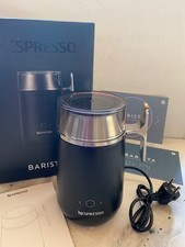 Original NESPRESSO BARISTA Milchaufschäumer Edelstahl Schwarz