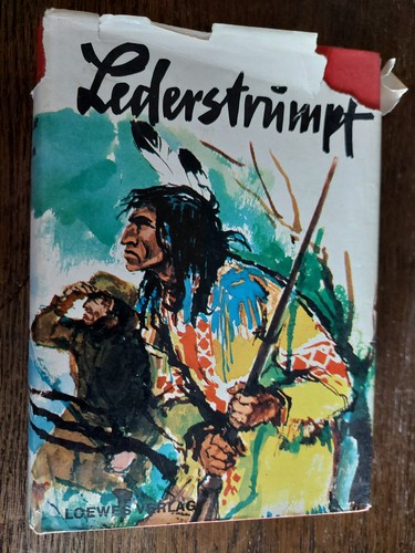 Vintage buch lederstrumpf - vintage,