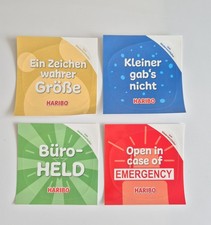 4er Set HARIBO  Aufkleber
