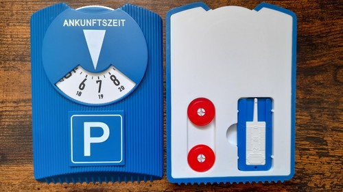 Parkscheibe parkuhr - parkscheibe,