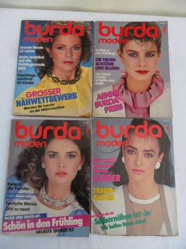 Burda moden 1 2 - x, moden-nr.