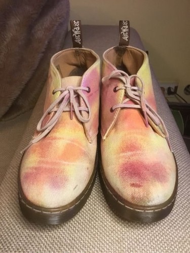 Men martens boots - martens, yellow