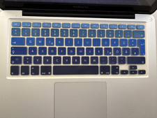 Tastatur-Schutz Abdeckung Matte Skin blau für MacBook Pro 13 Zoll 2012 2015