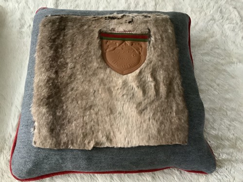 Kissen dekokissen mit echtem - kissen,,