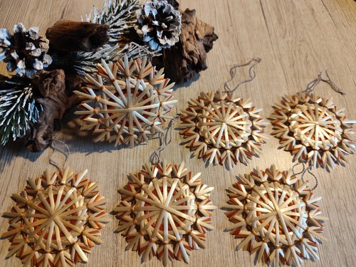 Strohsterne handarbeit - strohsterne,