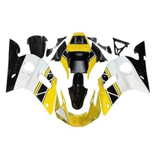 Yellow White Fairing Kit For