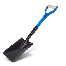 Abverkauf! Eckige Minischaufel Gärtnerspaten 700 mm Schippe Garten Spaten