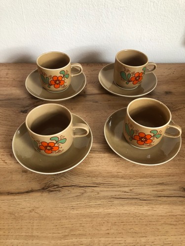 Vintage tasse mit untertasse - vintage,
