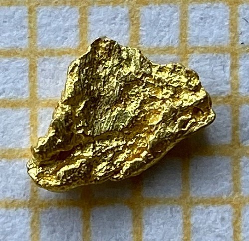 Echtes goldnugget - echtes,