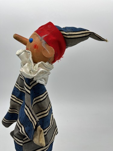Alte handpuppen holzkopf - 3,