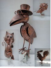 Dachrinnen- und Zaunfigur, Kupferlook, Dachfigur