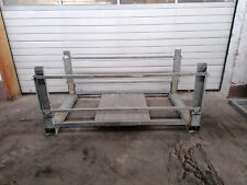 Stapelgestell faltbar stapelbar Lagergestell 630kg 205cm x 120cm x 93cm verzinkt