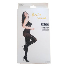 Damen Strumpfhose Schwarz 280