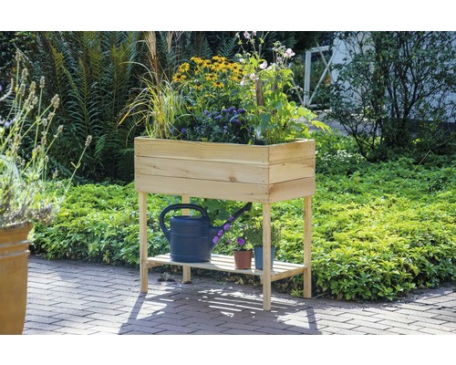 Hochbeet auf stelzen dobar - hochbeet,