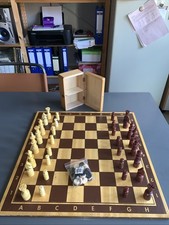 Schach Schachspiel Mühle Dame Holz Schachbrett Holzspiel