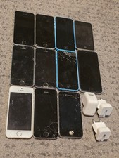 Konvolut 11x Apple iPhone 5s SE 5c iPod touch 3 gen Defekt Bastler Ungetestet