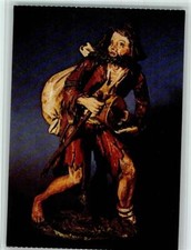 10536965 - Nettelmusikant mit Radleier 18. Jahrh. - Aus dem Kalender