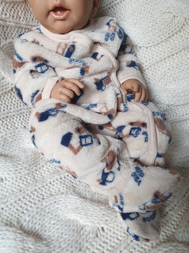Baby fleece strampler - fleece,