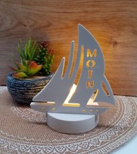 Maritime Deko "Segelboot Moin