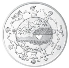 Silbermünze Österreich