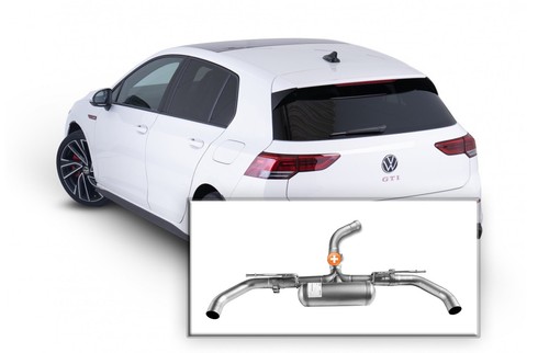 Remus sportauspuff golf - vw, 8