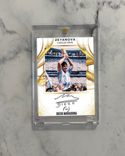 Diego Maradona Trading Card Fanart Auto Signature Autograph Collectible